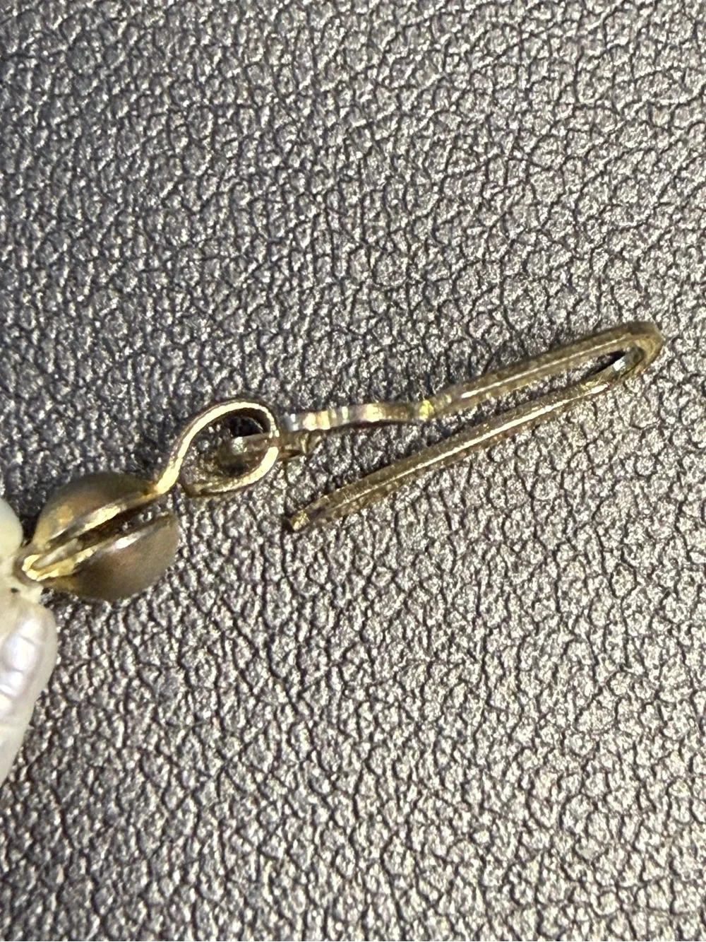 vtg Rice Pearl Necklace - Picture 6 of 6